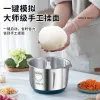 Wholesale of household multi-functional meat grinder, stainless steel large-capacity meat grinder, 2-liter and 3-liter stainless steel garlic minced meat grinder Specification image